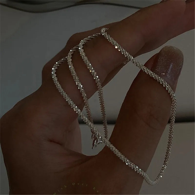 Lavi Sparkling Clavicle Necklace