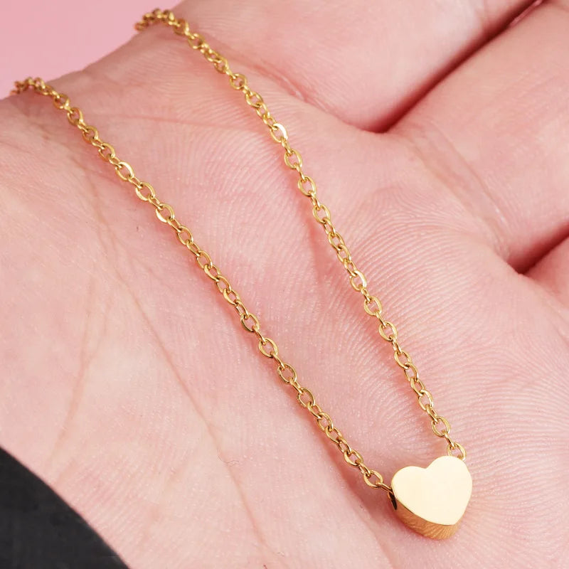 Lavi Tiny Heart LOVE Necklace