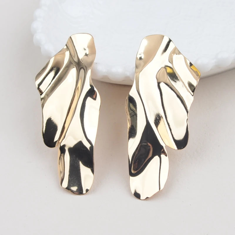 Lavi Twisted Metal Dangle Earrings