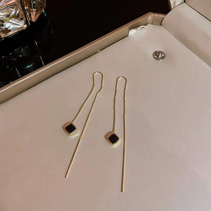 Lavi Geometric Square Drop Earrings