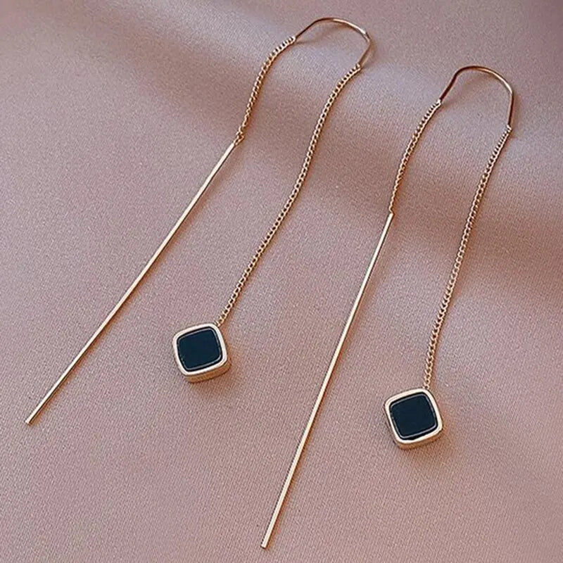 Lavi Geometric Square Drop Earrings