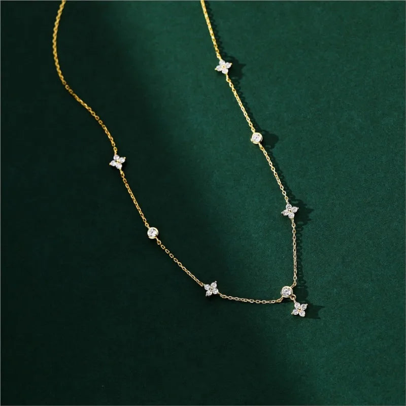 Lavi Four-leaf Flower Necklace